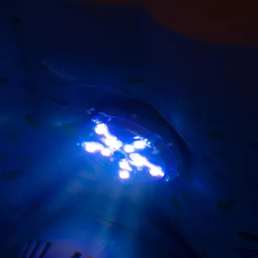 Color Jet LED light vezeték nélküli jakuzzi fény, 7 színben