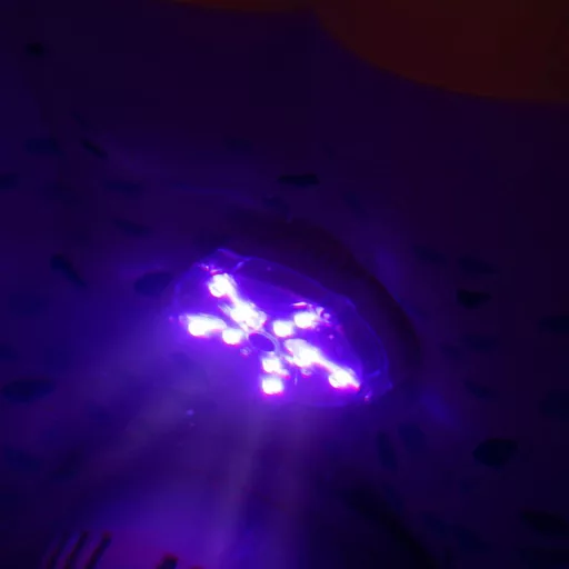 Color Jet LED light vezeték nélküli jakuzzi fény, 7 színben