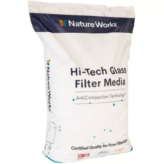 Nature Works Hi-Tech üveg szűrőtöltet 0,6-1,2 mm szemcseméret, 20kg – Vízforgatók, homokszűrők