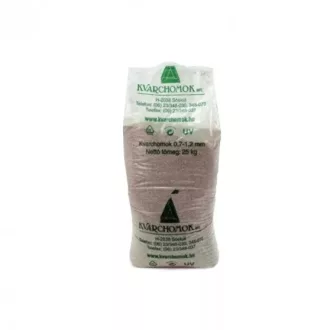 Kvarchomok szűrőtöltet / 0,7-1,2 mm / 25kg – Vízforgatók, homokszűrők