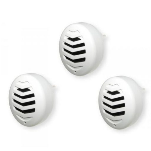 Ultrahangos kártevő riasztó 45m2, 3db/csomag /hálózatról működik