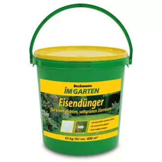 Beckmann Vastápsó 10 kg (280 m2) – Problémamegoldó gyeptrágyák (gyom, moha, stressz)