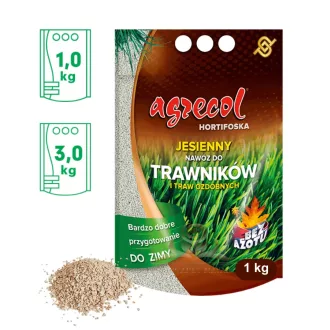 Agrecol őszi gyeptrágya 1kg (50 m2) – Szezonális fenntartó trágyák
