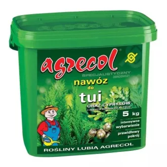 Agrecol műtrágya tujához, ciprushoz és egyéb tűlevelűekhez 5 kg – Örökzöld trágya