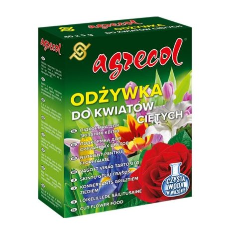 Agrecol növénykondícionáló - vágott virághoz 40x5g