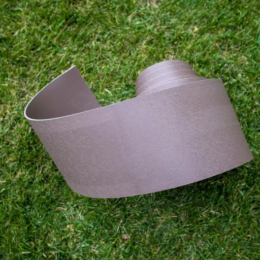 Gyepszegély 15cm/6m, barna szín