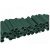 Bradas kerítéstakaró szalaghoz rögzítő kapcsok zöld 4,75 cm, 40 db/csomag