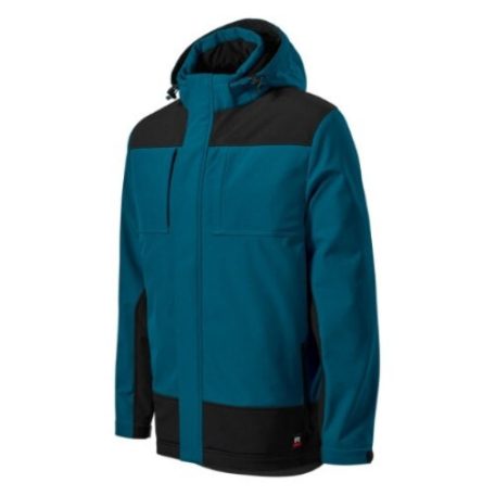 Vertex téli softshell kabát, férfi, petrol kék, L