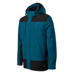 Vertex téli softshell kabát, férfi, petrol kék, XL