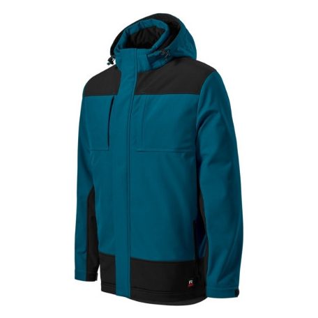 Vertex téli softshell kabát, férfi, petrol kék, XL