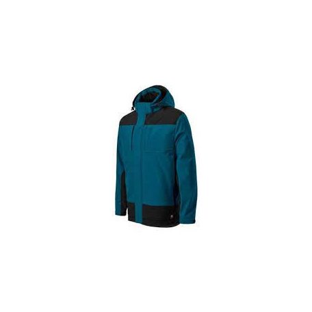 Vertex téli softshell kabát, férfi, petrol kék, 2XL