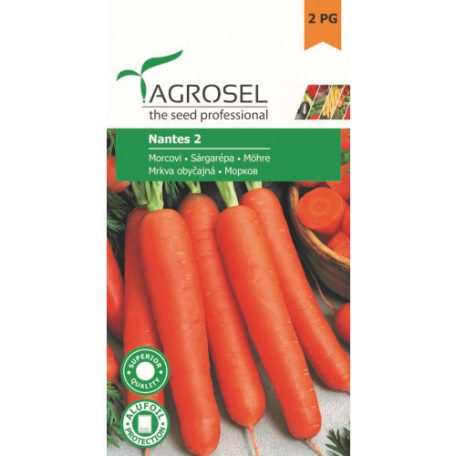 Agrosel PG4 Drazsírozott Sárgarépa Nantes 2