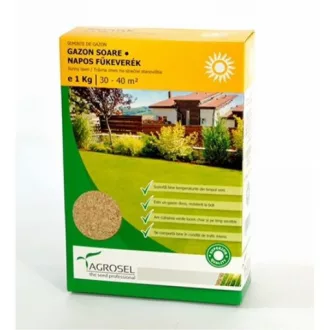   Fűmag Agrosel Napfény/szárazságtűrő mediterrán keverék Soare 5kg (175 m2)