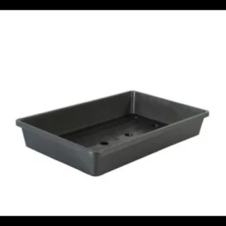 Antracit csíráztató tálca 7,5x55x31cm tető nélkül