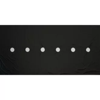   Takarófólia NAGY ZÖLDSÉGEKHEZ fekete, 20mikron 0,95x 10 m,30 db ültetési lyukakkal