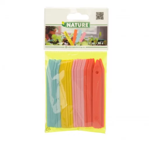 Jeltábla 40 db 10 cm, (kék, sárga, piros, rózsaszín) – Palántázás