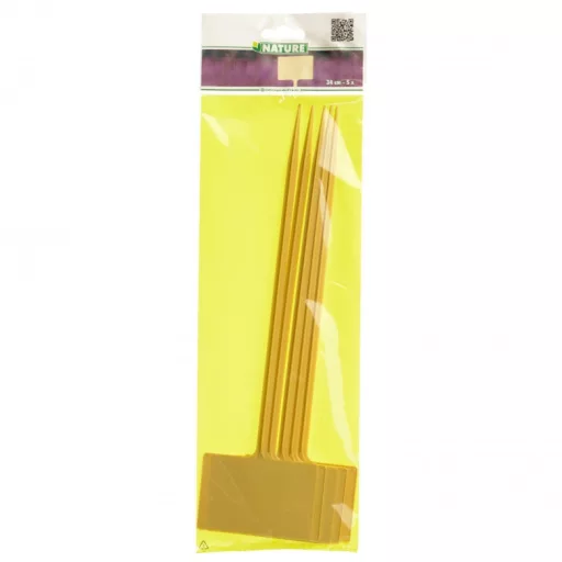 Jeltábla 5x9cm, halvány sárga – Palántázás