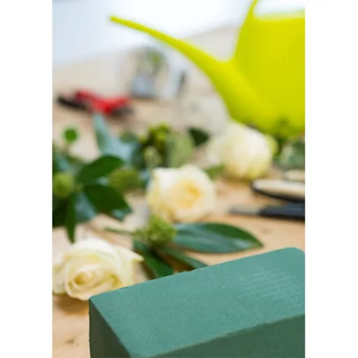 Szivacs zöldnövény dekorációalap  7,5x20x10cm