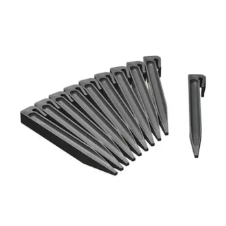 Leszúró tüske 19,5x1,9x1,8cm 10db-os szürke – Szegélyek