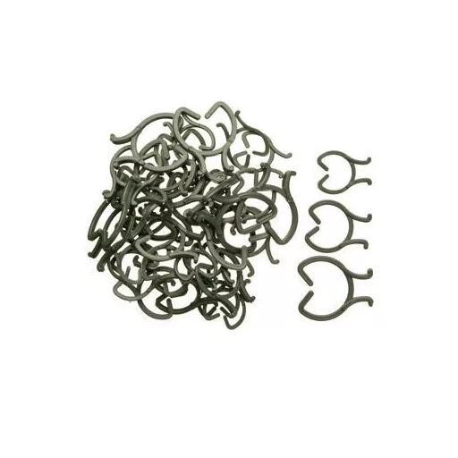 Palánta rögzítő csipesz 40 db (16mm15x, 20mm15x, 25mm10x) – Műanyag kötöző