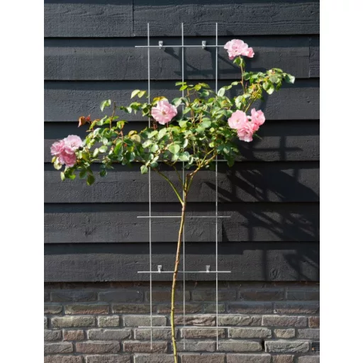 Metal futtató műanyagbevonattal fehér 145x42,5cm