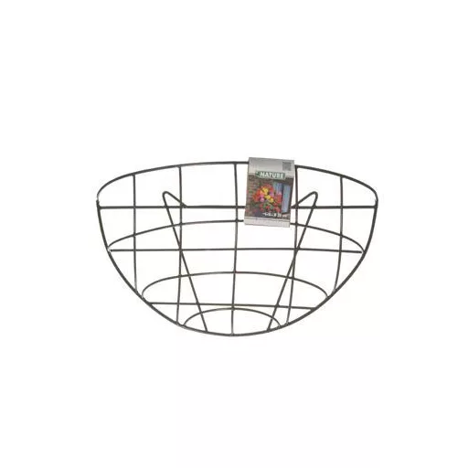 Virágtartó kosár függő félkör 35 cm