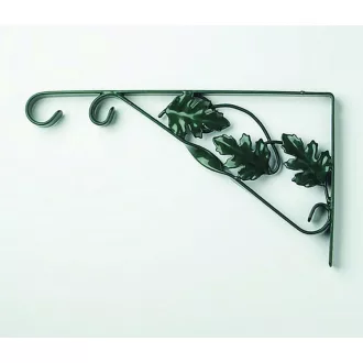 Fali virágtartó kar levélmintás 35 cm