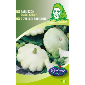 Rédei Patisszon Óvári fehér 6g (Vetőmag) – Palántázás