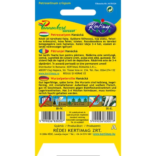 Rédei Petrezselyem Hanácka 5g (Vetőmag)