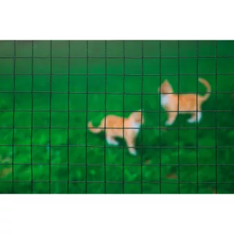 Drótkerítés,13mmx13mm, műanyag bevonattal,50cmx2,50m – Drótháló, drótkerítés
