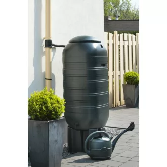   Esővízgyüjtő,250l műanyag,'Slimline' 121x50x50cm