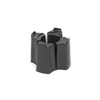   Esővízgyüjtő talp, fekete,'Slimline' 31x42x42cm