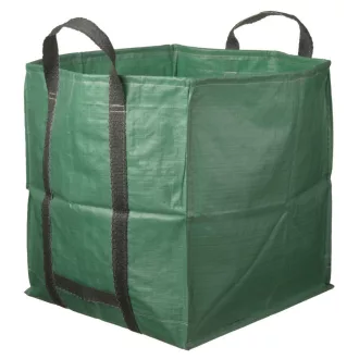 Lombgyűjtő zsák 148l zöld, 53x53x53cm, 170g/m2 – Komposztálás, lombgyűjtés
