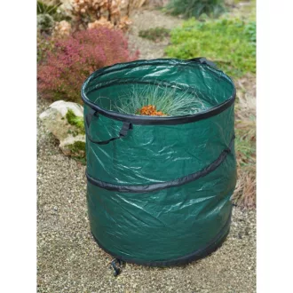 Lombgyűjtő zsák 100l,zöld, 50x48cm, spirál – Komposztálás, lombgyűjtés