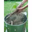 Tradícionális lombégető,horganyzott fedéllel, kerek, 110 l 72x46cm – Komposztálás, lombgyűjtés