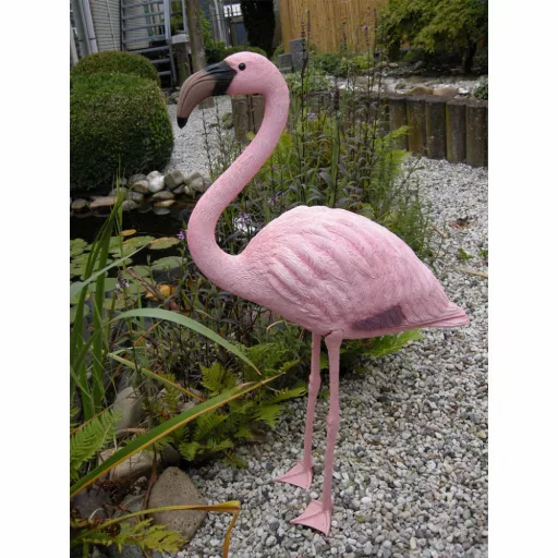 Állatfigura, Flamingo,  90 cm
