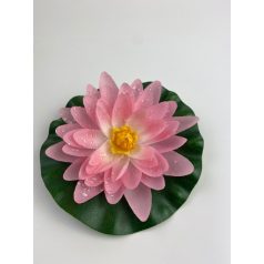 Selyemvirág,tavirózsa 14cm pink