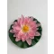 Selyemvirág,tavirózsa 14cm pink