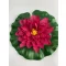 Selyemvirág,tavirózsa 20cm piros