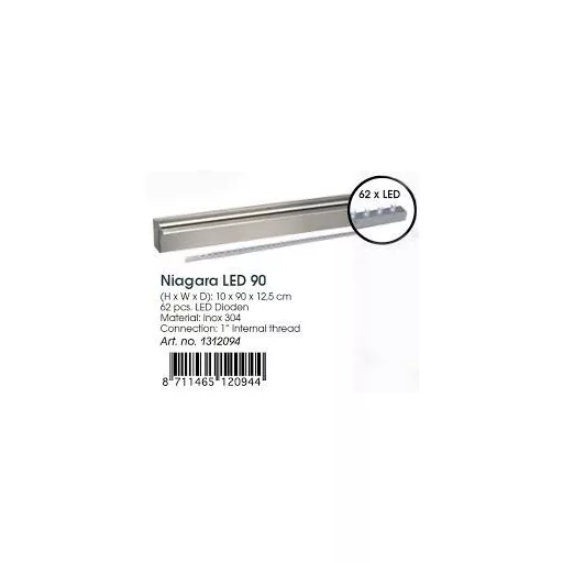Vízeséselem Niagara LED 90 (62db led)