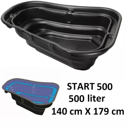 Tómeder Start 500liter kb 178x140x50 cm