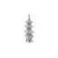 Japán-pagoda 94,5x27x28cm – Farönk dekorációs szettek