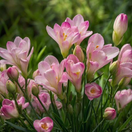 Freesia Single pink / Frézia egyszerű virágú rózsaszín 10 db (LA)