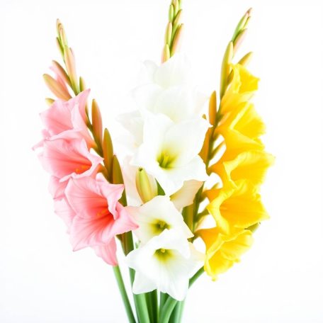 Gladiolus Bright Light trio / Kardvirág trio 9db (LA)