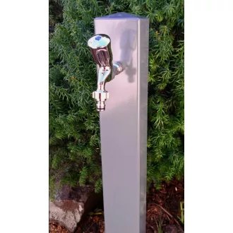 Kerti csap dekor, bazaltszürke