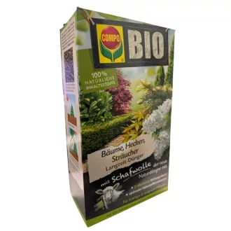 Compo Hosszúhatású Biotrágya, Fenyő Gyapjú 2 kg – Palántázás