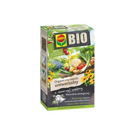 Compo Hosszúhatású Biotrágya, Univerzális Gyapjú 2kg