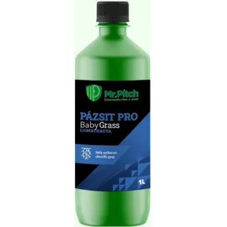 Mr. Pitch Pázsit Pro Baby Grass lombtrágya 1 L – Folyékony gyeptrágya (gyorssegély)