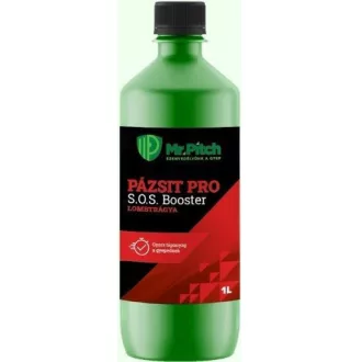 Mr. Pitch Pázsit Pro SOS Booster lombtrágya 1 L – Folyékony gyeptrágya (gyorssegély)