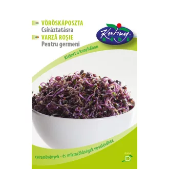 Rédei Vörökáposzta BIO 15g (Vetőmag)